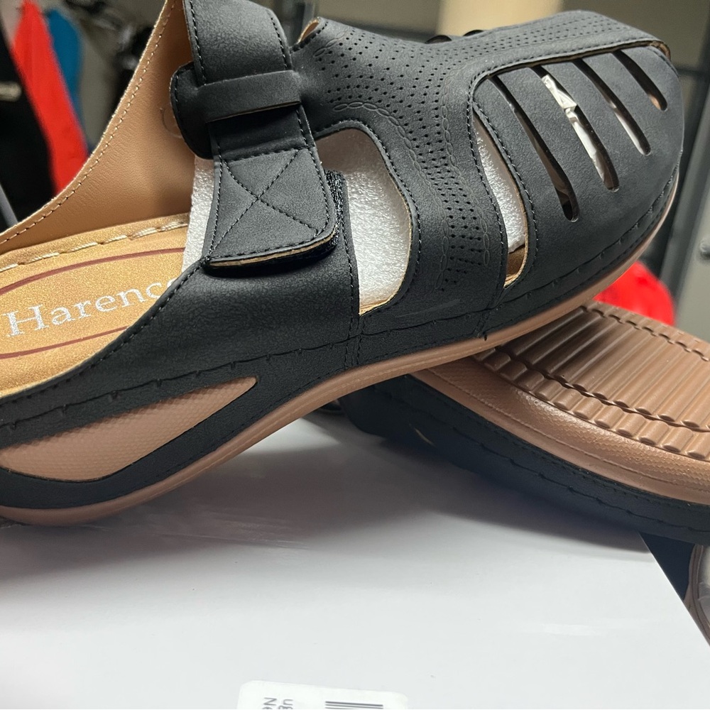 Black Men's Sandals